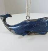 Whale Ornaments - Recycled Metal