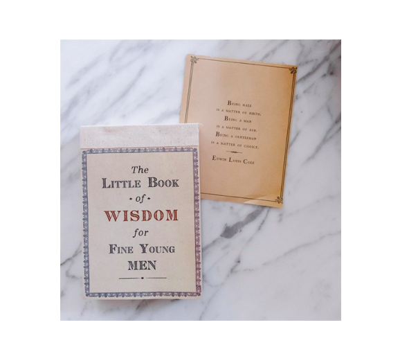 The Little Book of Wisdom for Fine Young Men