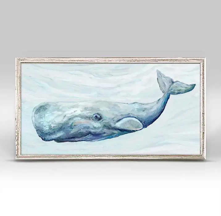 Happiest Whale 5” x 10”