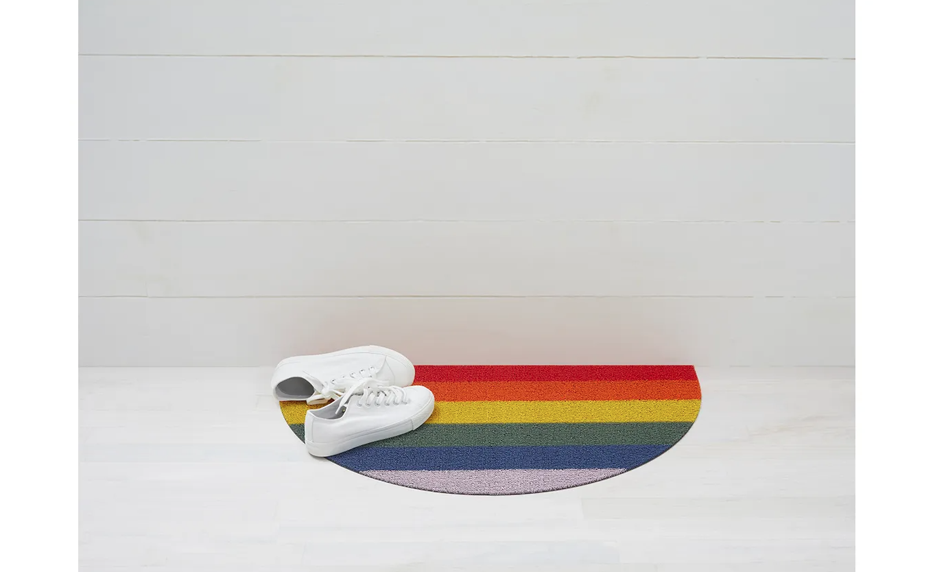 Chilewich Pride Stripe Shag Mat