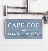 Twine Sign - Cape Cod Coordinates