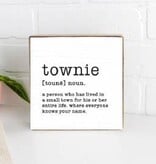 Square Block Townie Definition