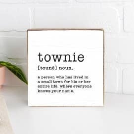 Square Block Townie Definition