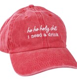 Baseball Cap - Ho Ho Holy Need A Drink