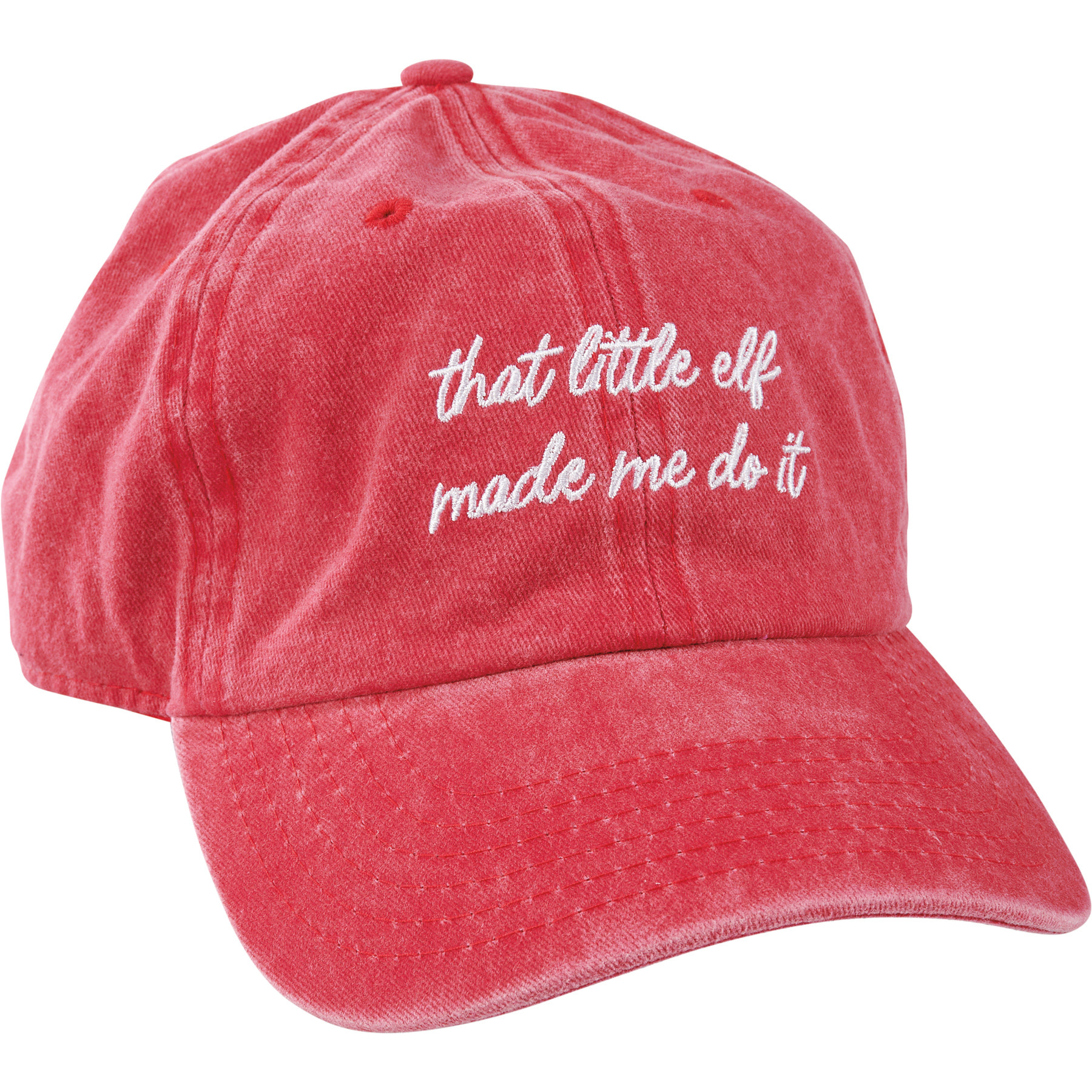 Baseball Cap - Little Elf Made Me Do It