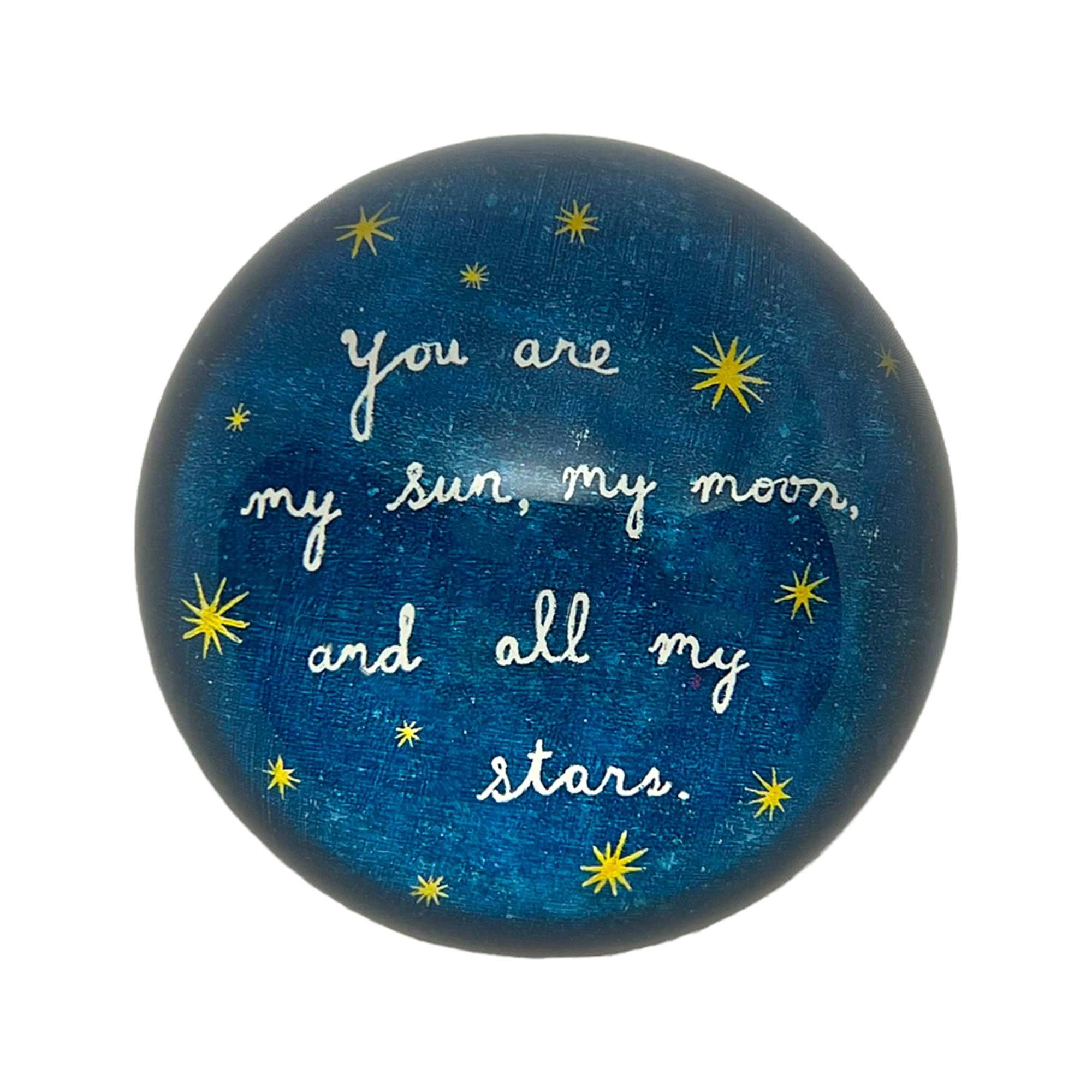 My Sun, My Moon Paperweight  4" x 4" PW146
