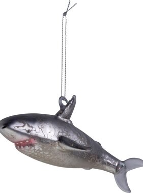 Glass Ornament - Shark