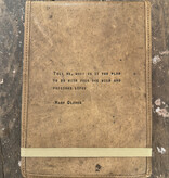 Leather Journal - Mary Oliver 7” x 9.75”