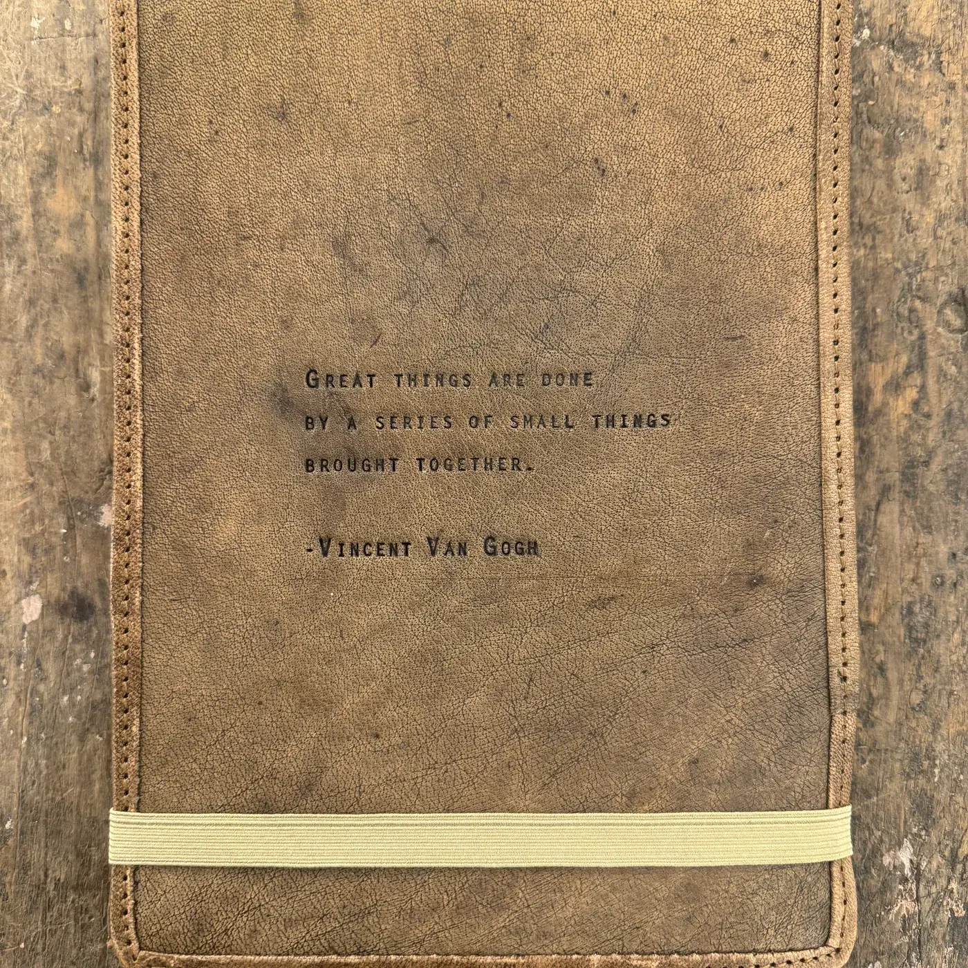 Leather Journal - Van Gogh 7” x 9.75”