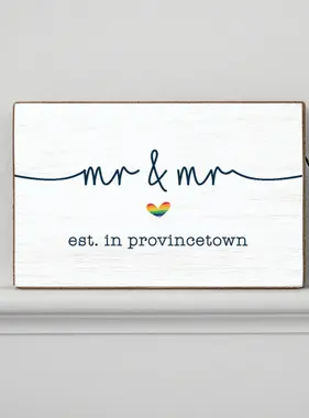 XL Block Mr & Mr EST Provincetown
