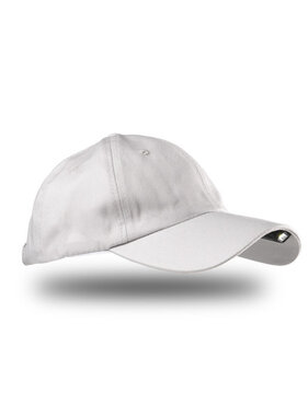 LED Baseball Cap - Rechargeable Gray