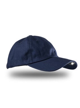 LED Baseball Cap - Rechargeable Navy