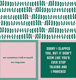 Cocktail Napkin - Talk to Self 20 Ct/3Ply