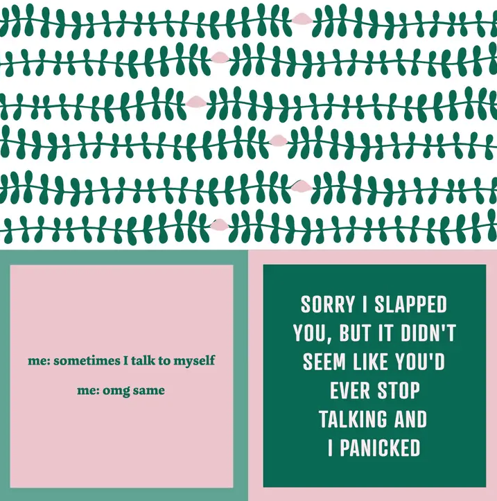 Cocktail Napkin - Talk to Self 20 Ct/3Ply