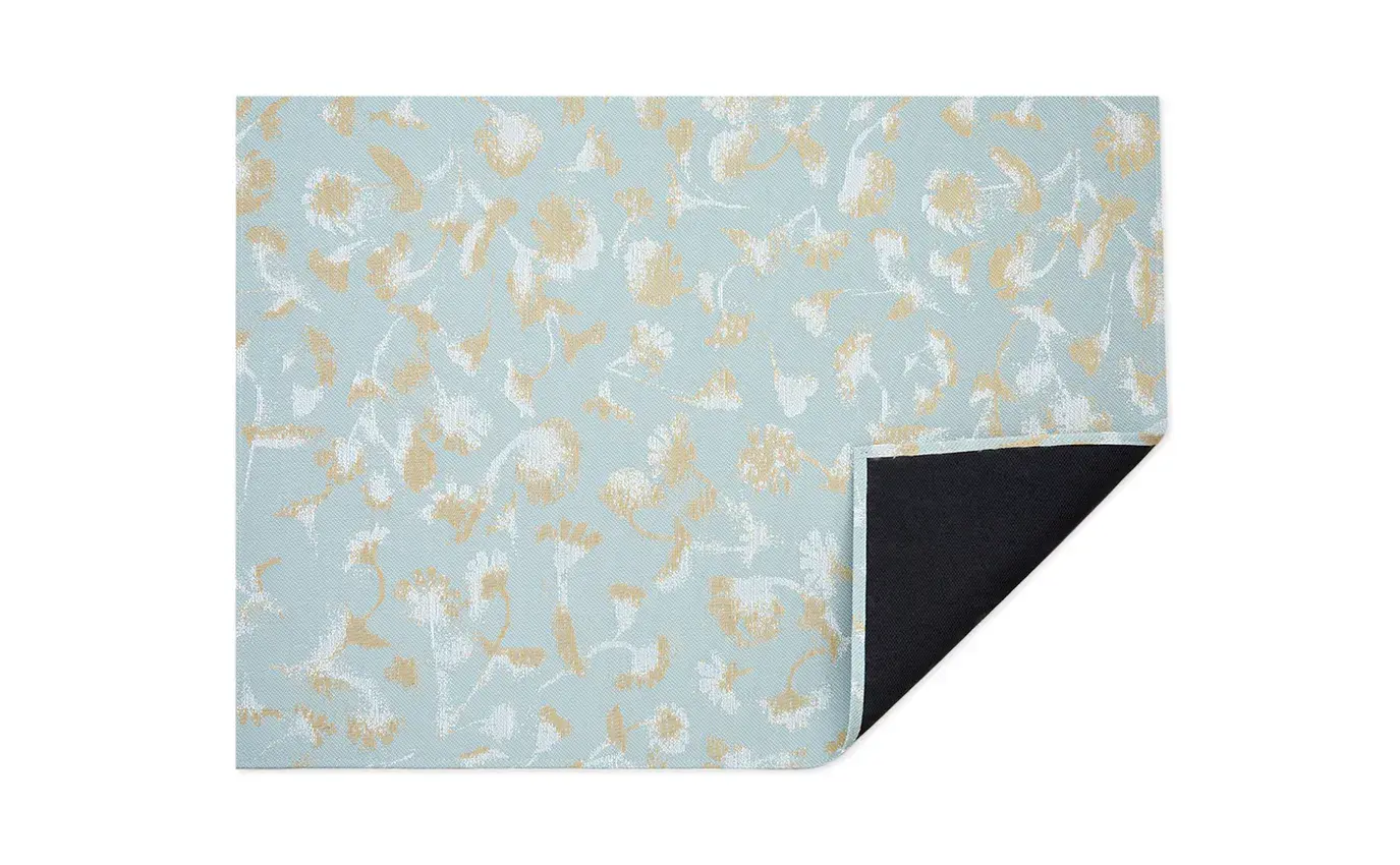 Chilewich Botanic Floor Mat Mint Small (23" x 36")