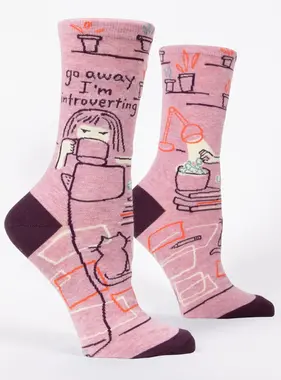 Go Away I'm Introverting Women’s Socks