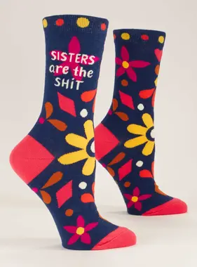 Sisters Are The Shit Women’s Socks