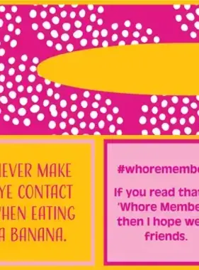 Cocktail Napkin - Whoremembers 20 Ct/3Ply