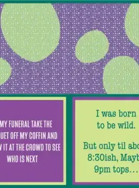 Cocktail Napkin - Born To Be Wild 20 Ct/3Ply