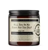 Will You Be My Bitch For The Day? Soy Candle 9oz -  Lemon Drop Martini Scent