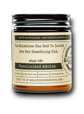 The Relatives She Had to Invite Soy Candle 9oz