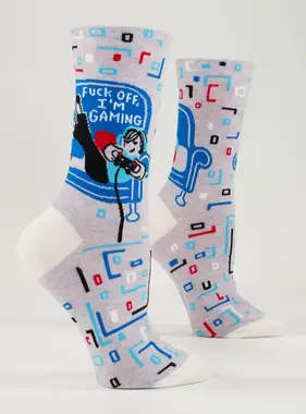 Fuck Off, I'm Gaming Women’s Socks