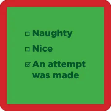 Xmas Attempt Coaster
