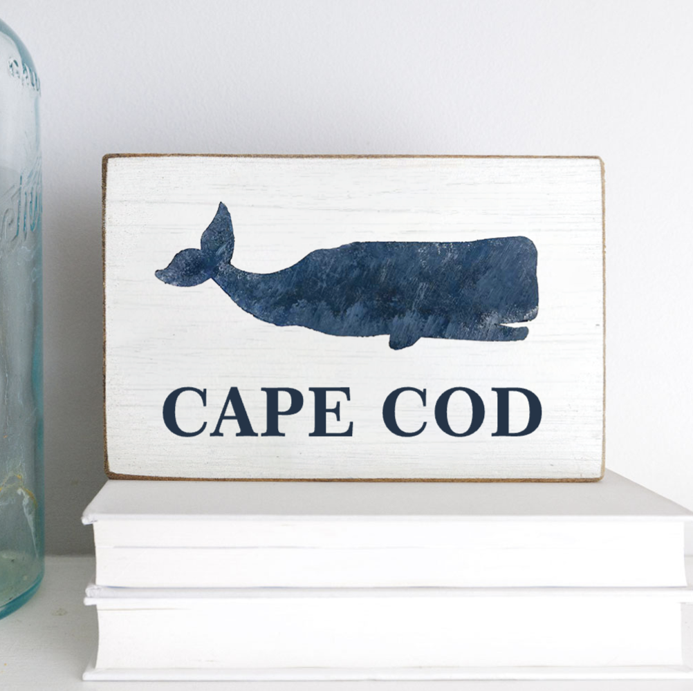 XL Block - Whale Cape Cod