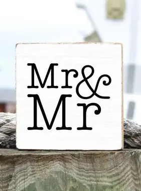 Square Block - Mr & Mr