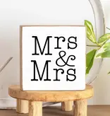 Square Block - Mrs & Mrs
