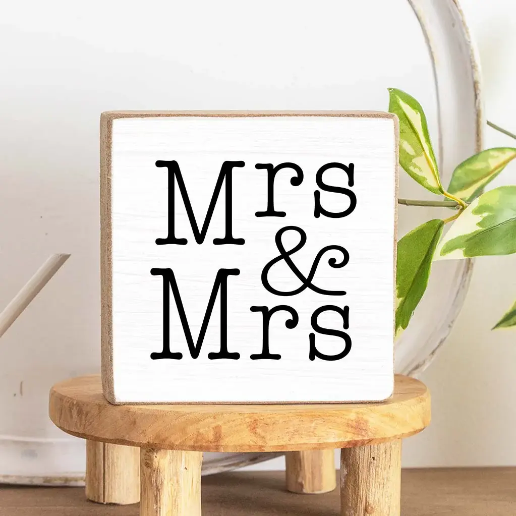Square Block - Mrs & Mrs