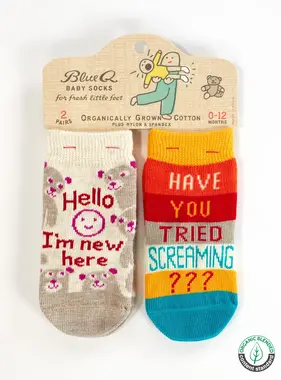 I'm New / Screaming Baby’s Socks