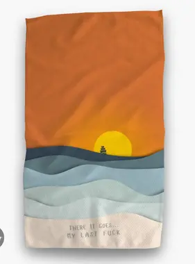 Kitchen Tea Towel  - There it Goes