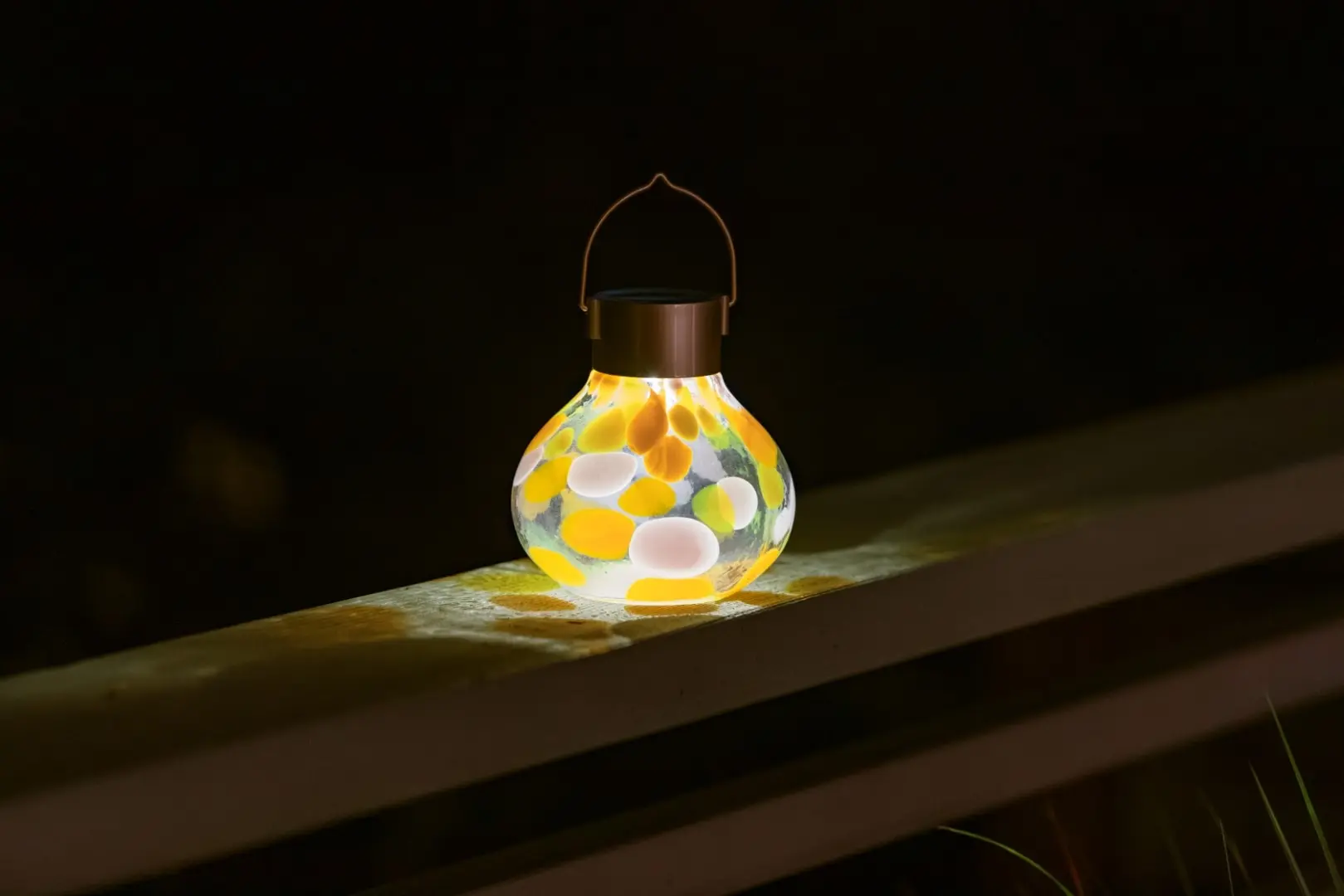 Tea Light Glass Solar Lanterns
