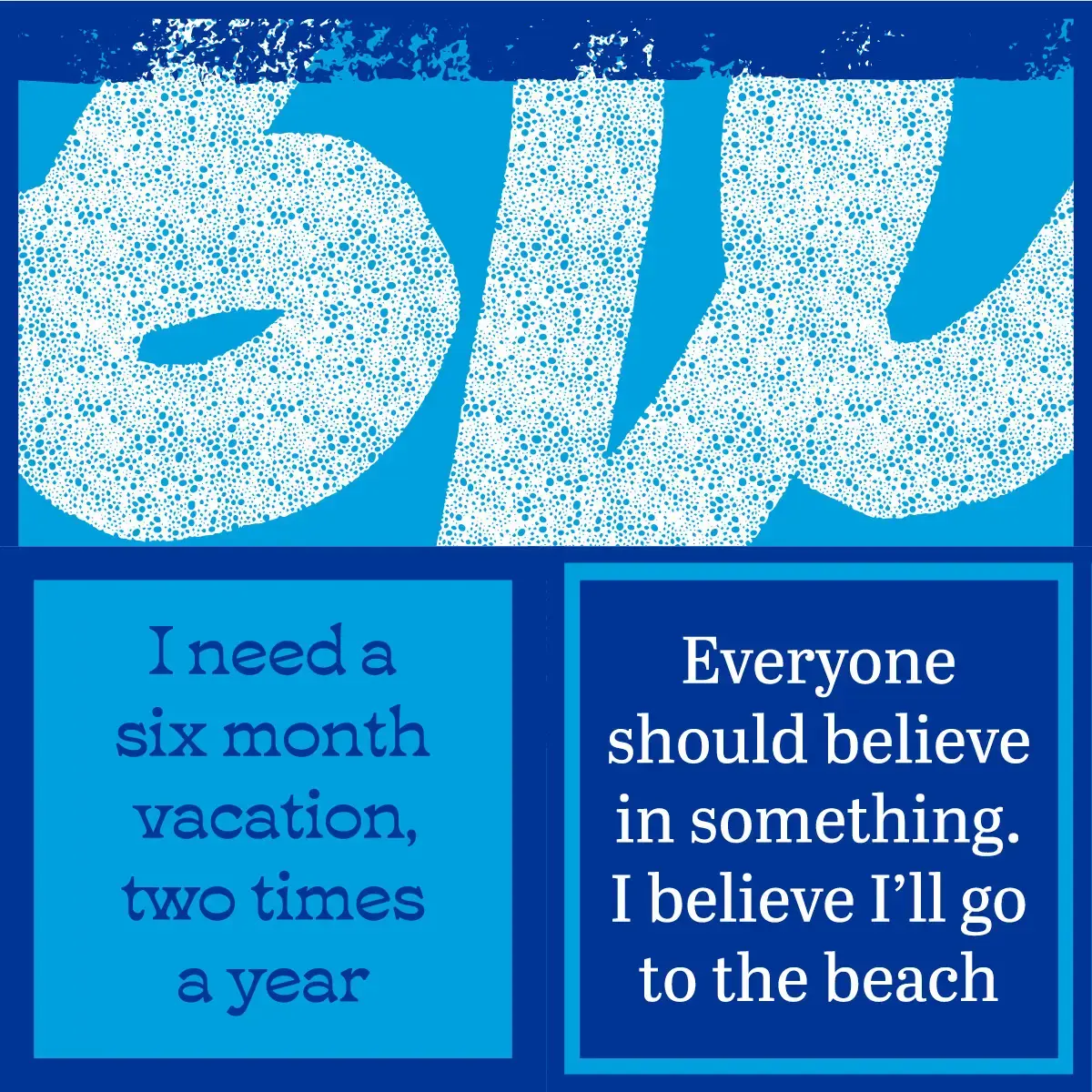 Cocktail Napkin - Beach Believe In Beach - 20 Ct/3Ply