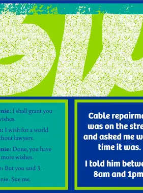 Cocktail Napkin - Cable Repairman  20 Ct/3Ply
