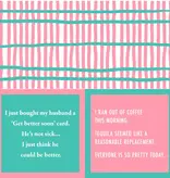 Cocktail Napkin - Get Better Soon/Ran Out of Coffee - 20 Ct/3Ply