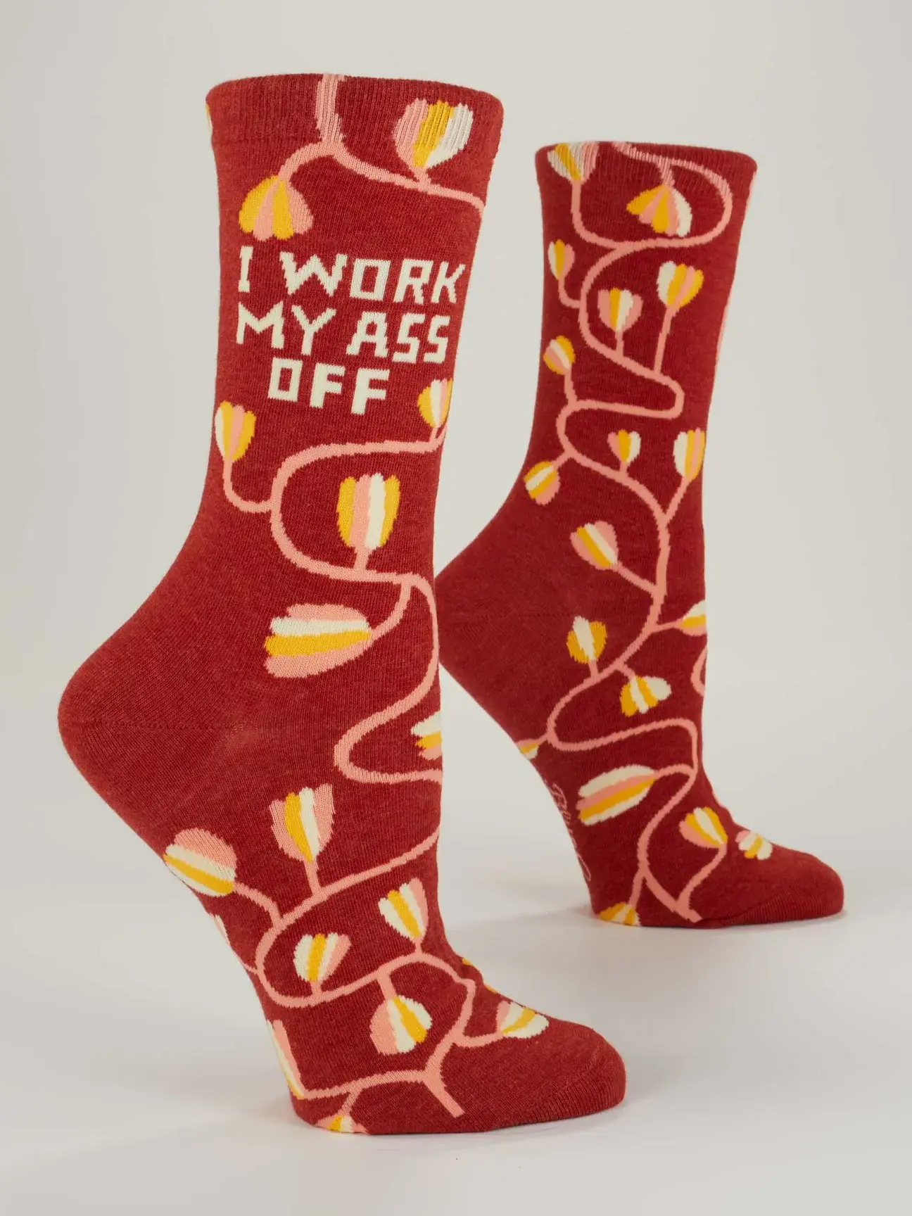 I Work My Ass Off Women's Socks