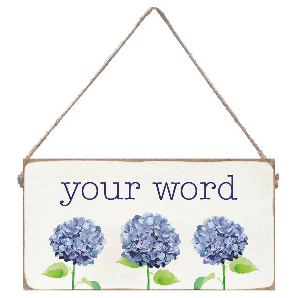 Twine Sign - Cape Cod Hydrangeas