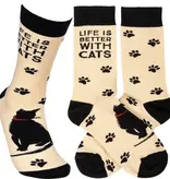 Socks - Life Is Better With Cats