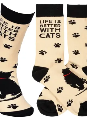 Socks - Life Is Better With Cats