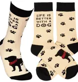 Socks - Life Is Better With Dogs