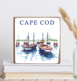 Square Block - Cape Cod Boats in Water