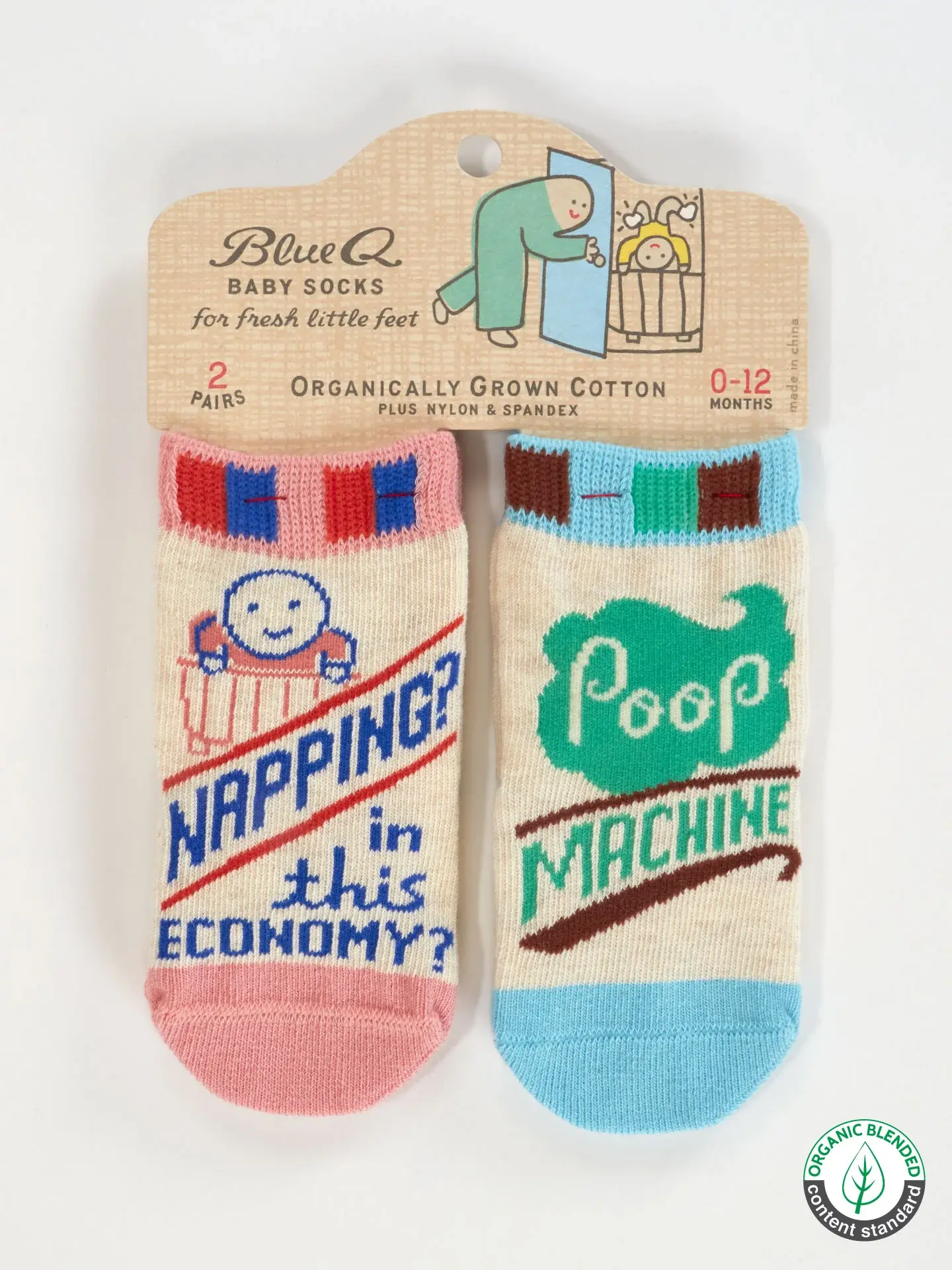 Napping?/In This Economy?/Poop Machine Baby’s Socks