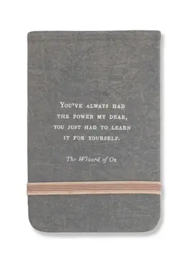 Fabric Notebook - Wizard of Oz 3.5” x 5.5”