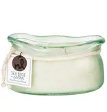 Windward Candle - Sea Rose & Cotton - 14 oz Bubble Boat