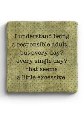 i understand being Coaster - Natural Stone