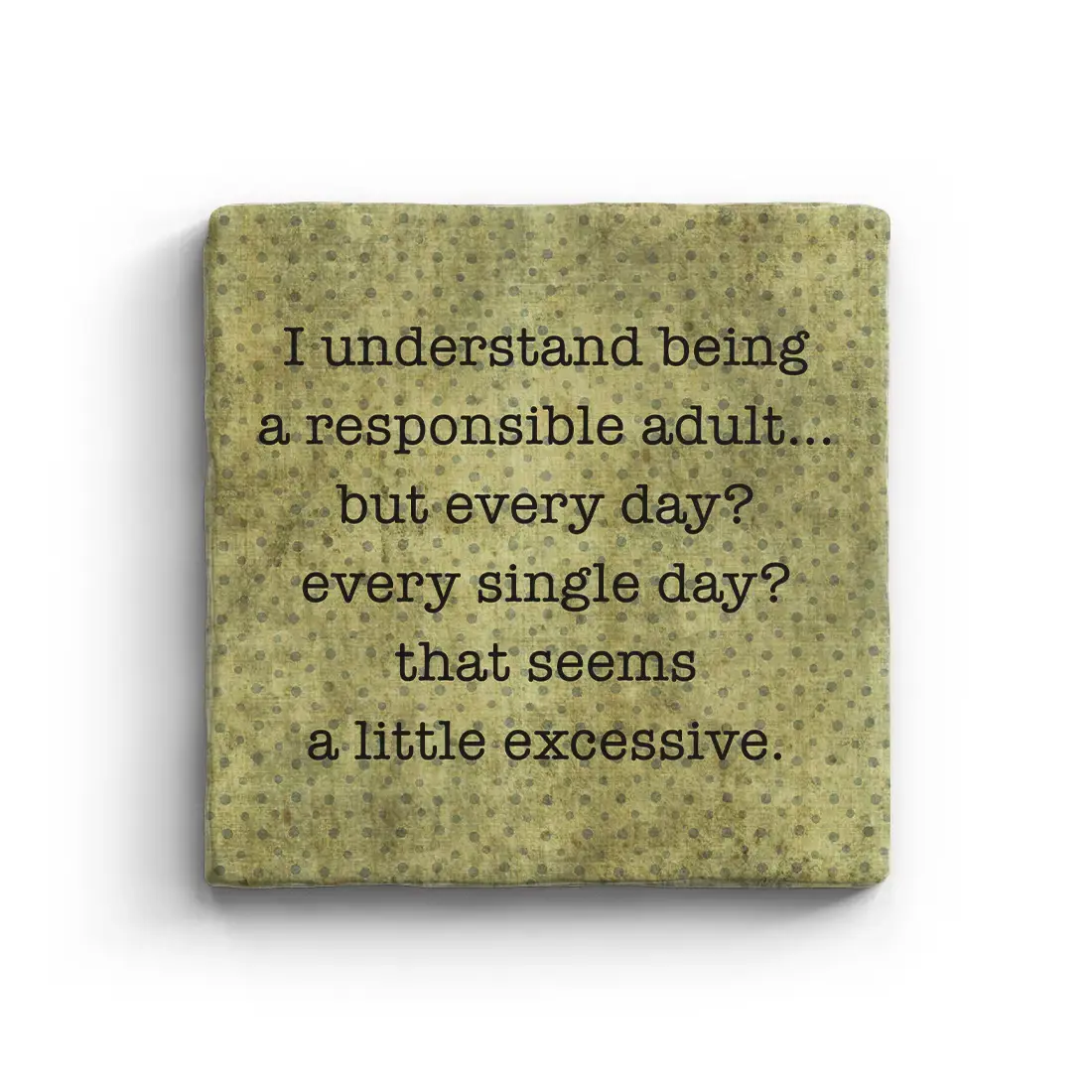 i understand being Coaster - Natural Stone