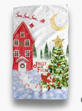 Kitchen Towel - Jolly As Fuck