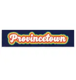 Barn Board Sign - Provincetown Retro 6" x 24"